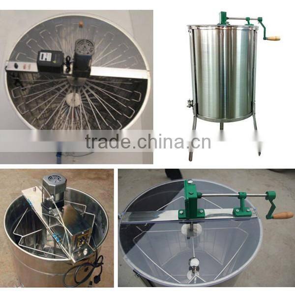 More frames stainless steel radial honey extractor 2015