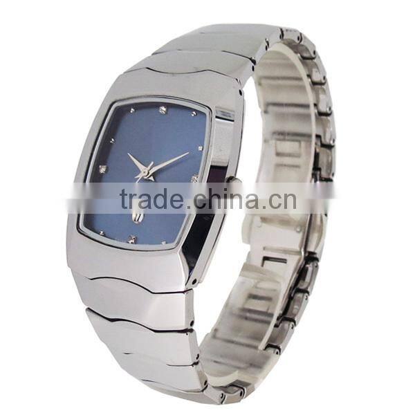fancy bracelet tungsten steel custom logo watch