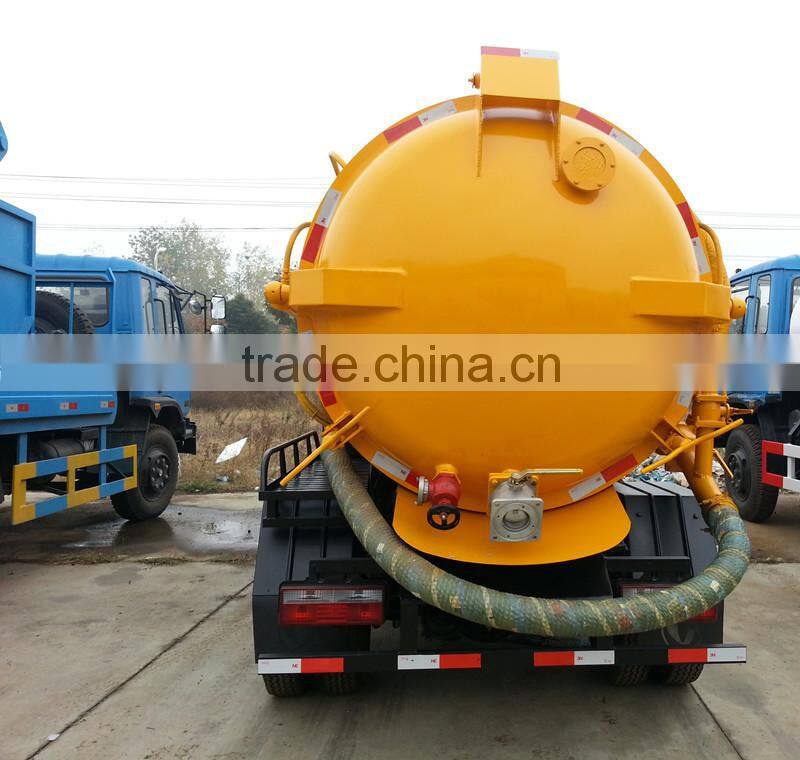 Sincerely rich experience good partners lowest price Sewage Suction Tanker Truck dongfeng