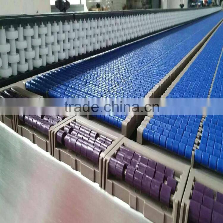 LBP roller table conveyor for production accumulation