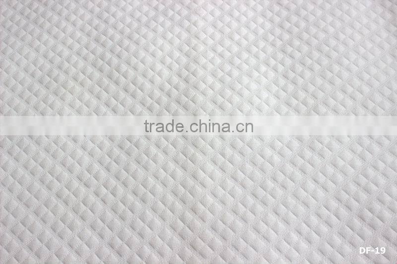 2014 May new adjustable width pure polyester jacquard mattress Fabric
