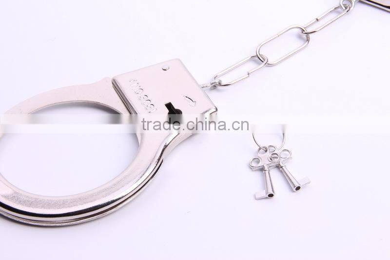 2016 cartoon Plush Handcuffs For Sexy Adult Games, funny metal handcuffs Love products