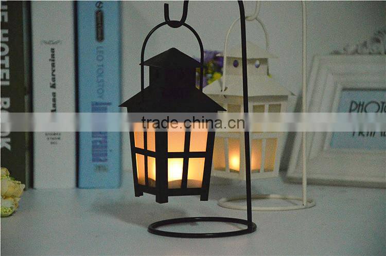 2015 new design retro European-style metal candle holder,hanging wrought iron candlestick