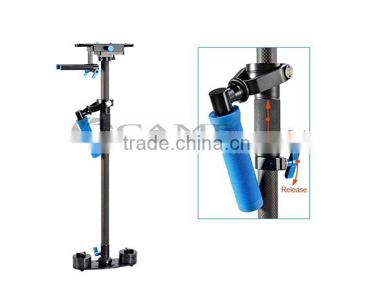1-7Kg 120cm Carbon Fiber Stabilizer S-120 Camera Video Steadicam DSLR Steadycam