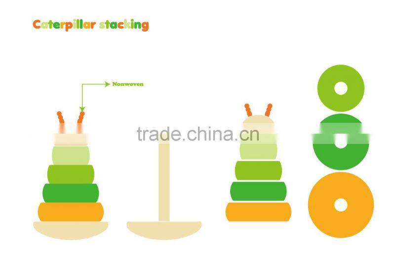 wooden math educational diy toy house toys,shaped block py0018