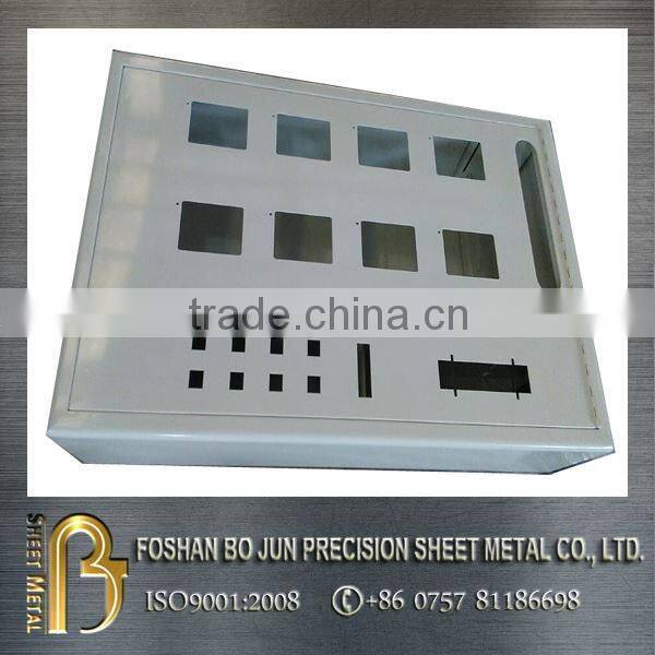 China manufacturing customized Foshan Bo Jun precision metal chassis with black powder coating