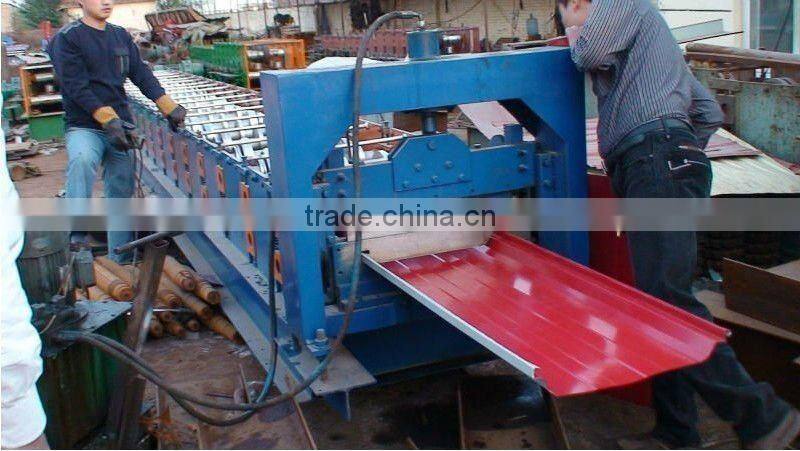 4kw power automatic 820 roll forming machine