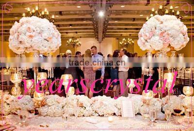 decorative crystal table candlestick wedding