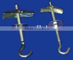 Circle hook toggle steel anchor