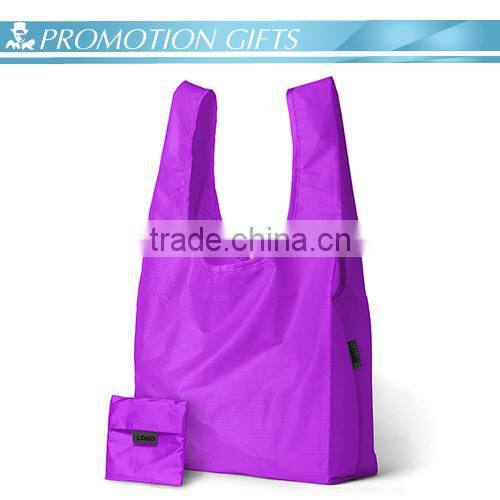 hot polyester foldable shopping bag