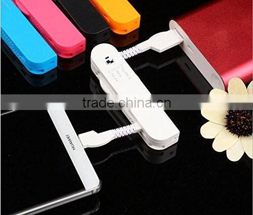 multi-function retractable data 2 in 1 Military Knife usb cable