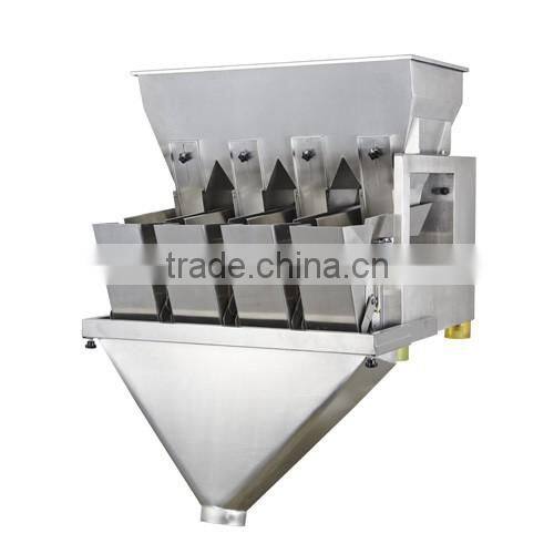 Factory Price Four heads linear weigher for bean grain rice nuts seeds