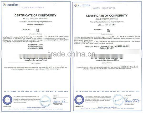Heat strips for electric car battery