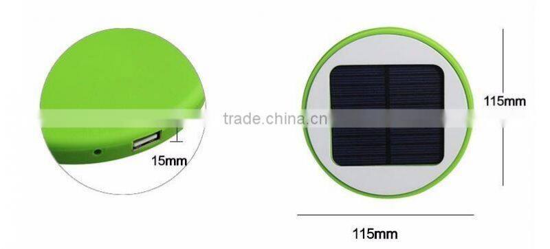 Window Sucker Type Solar Power Bank Charger
