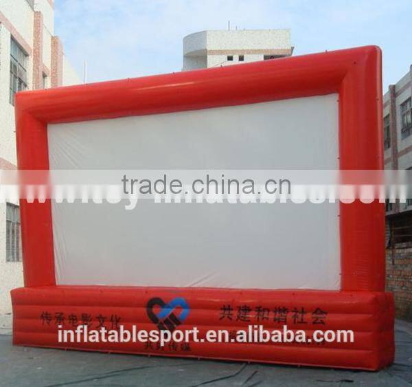 Inflatable movie screen,outdoor inflatable screen
