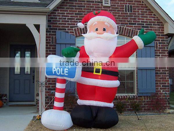 In stock cheap inflatable christmas snow globe decoration