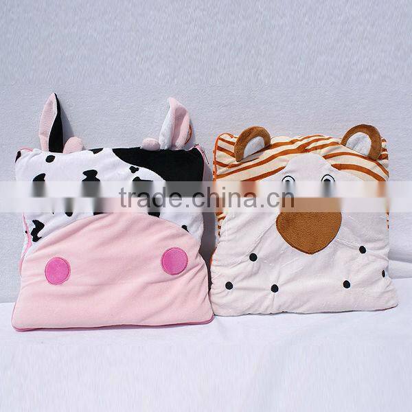 Fashion baby blanket and pillow set