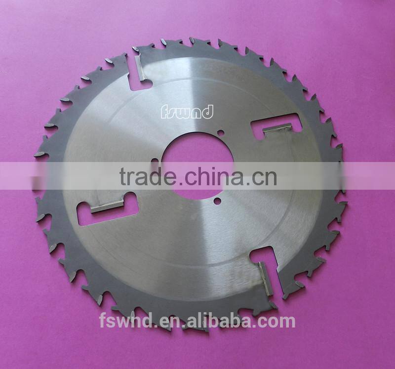 Fswnd Good heat-resistance tct circular saw blade with Anti-Kick-Back teeth