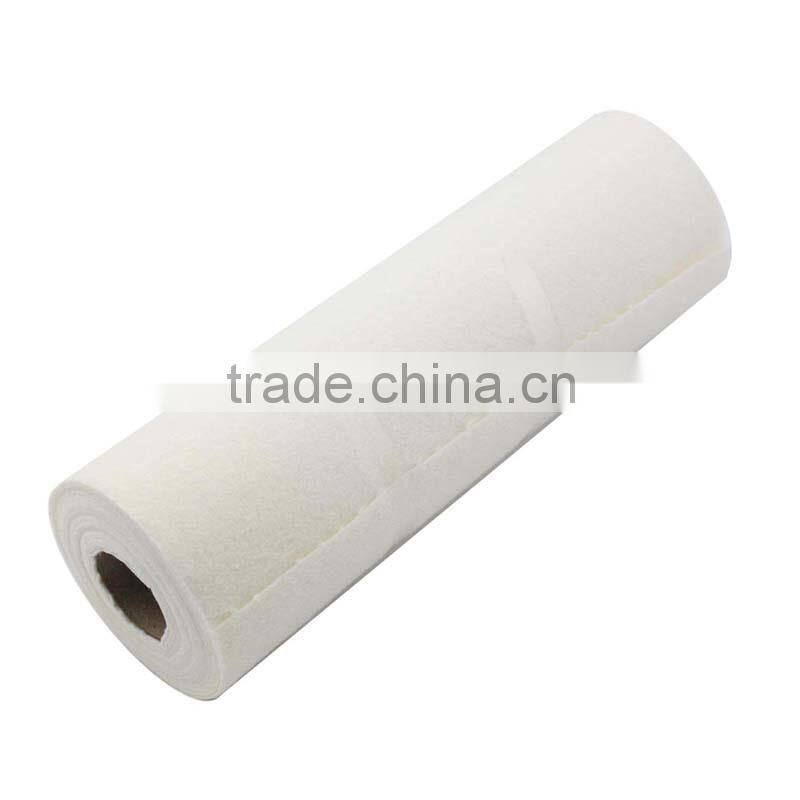 White plain nonwoven bamboo nonwoven fabric