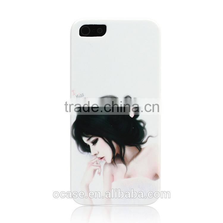 3D sublimation case 5.5 mobile phone case for iphone 6 plus.