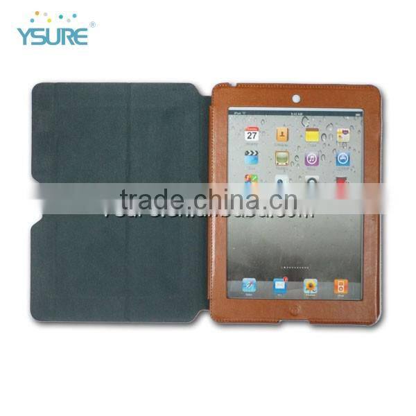 Factory wholesale newest ultra thin leather case for ipad air ipad 5