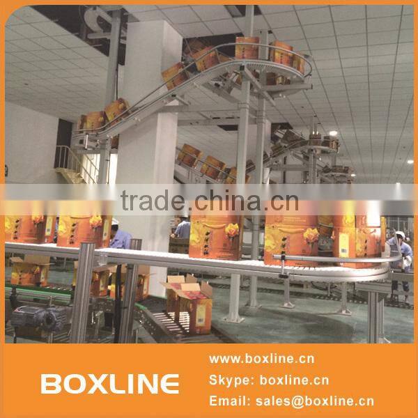 BOXLINE high quality chain belt conveyor