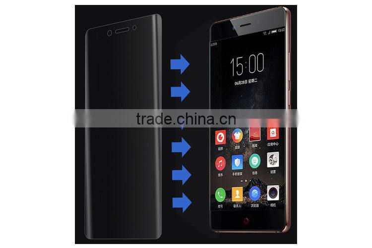 Auto Recovery full body nanometer tpu anti shock screen protector for nubia z11