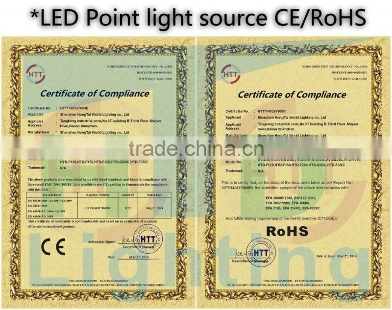 D50mm waterproof led point light sourse programming smd 5050rgb