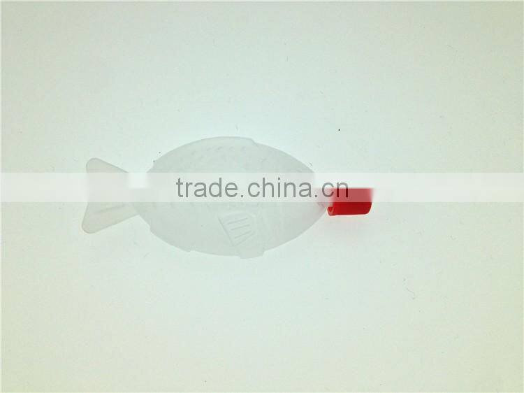 Empty PE bottles of sushi soya sauce in restaurant