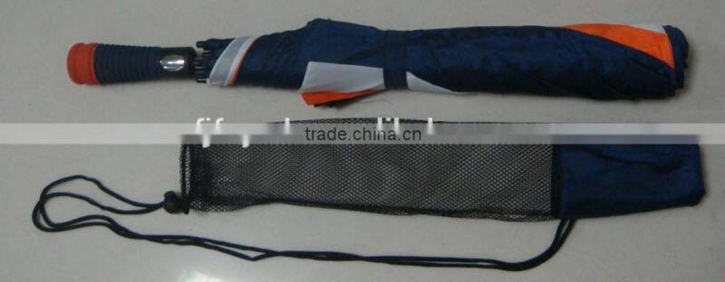 28" 2 Folding Golf Auto Retractable Umbrella