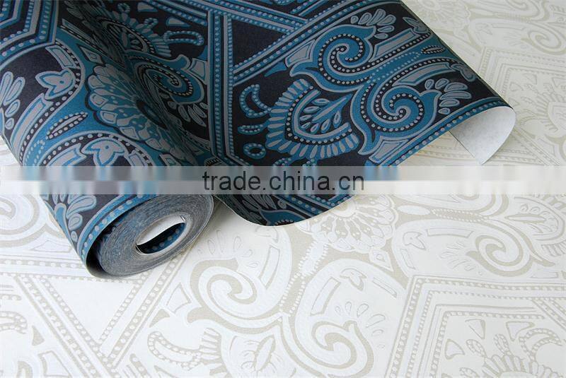 simple fashion luxury non-woven wallpaper