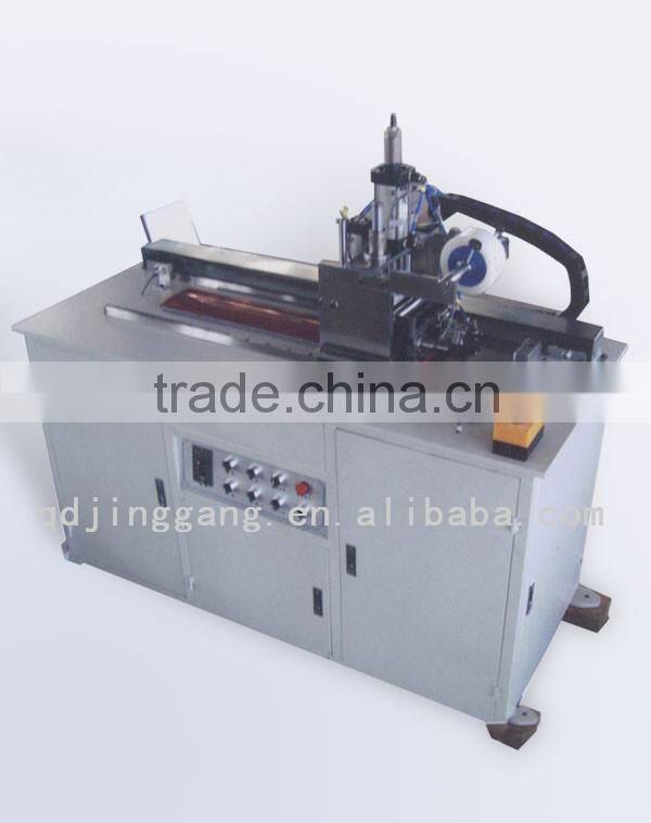 TJ-93 Long strip shaped plastic parts protective film coating& laminating machine