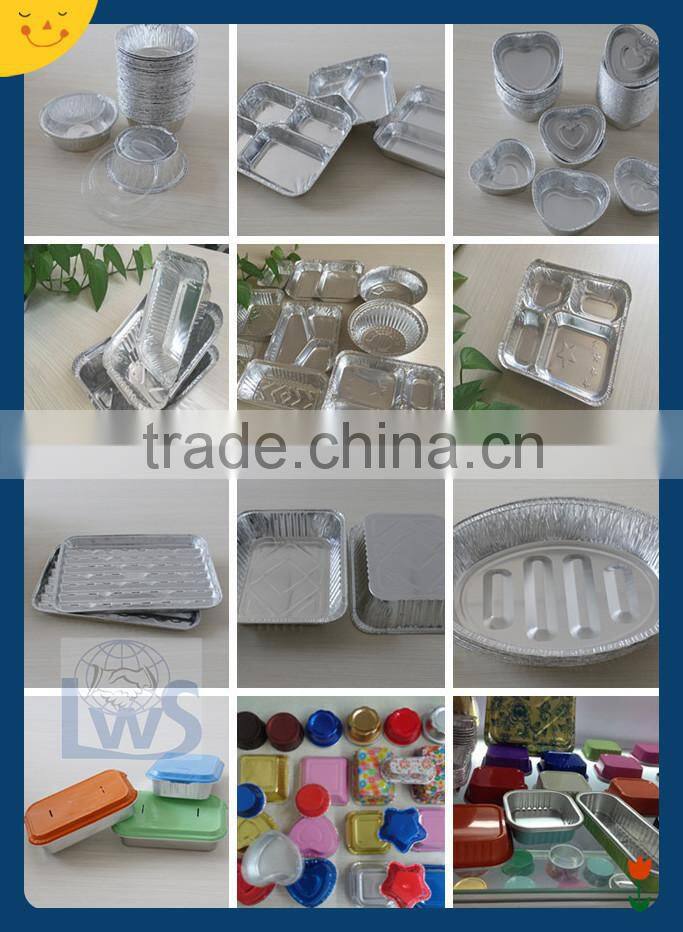 disposable round aluminum foil bowl for sale
