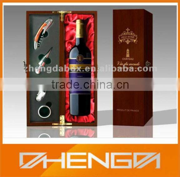 High quality customized Custom Make Antique Old Wooden Wine Boxes for Sale