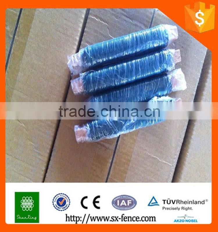 pvc coated iron wire packed on small stick