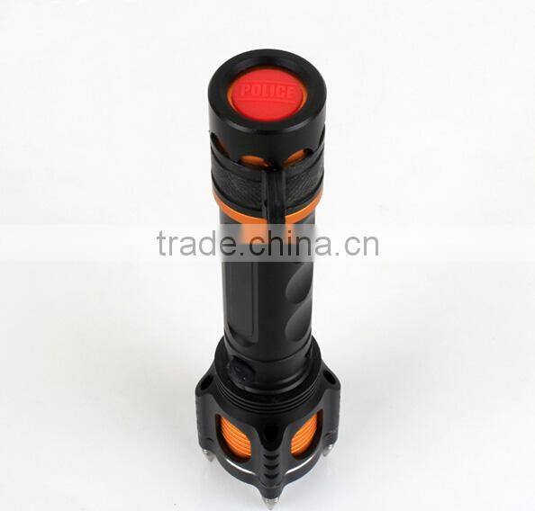 led rechargeable multifunction flashlight