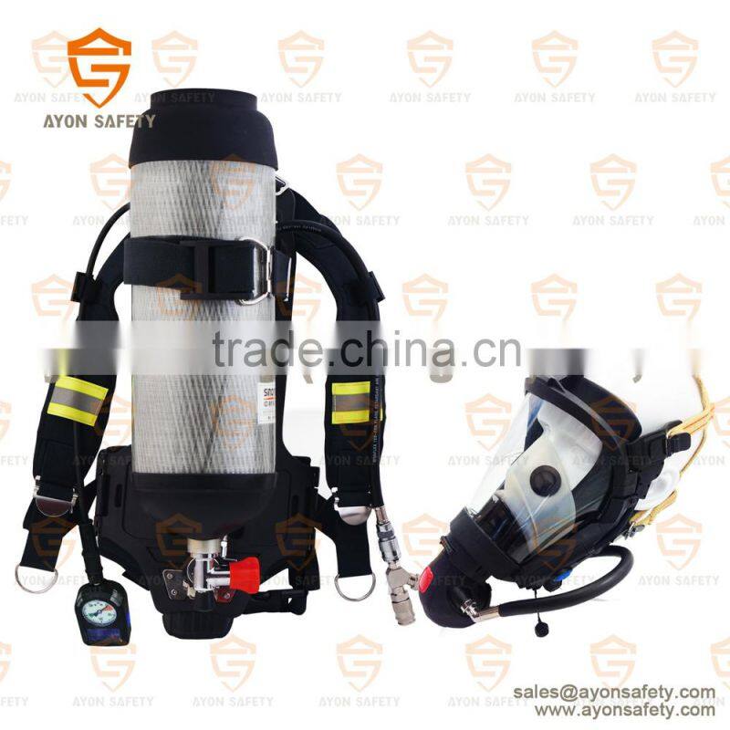 SCBA Digital pressure gauge with pressure reducer using together with communication mask or HUD