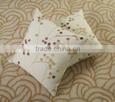 grey white cushion for hotel and home