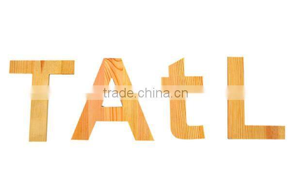 Trade assurance custom standing lovely alphabet wooden letter word