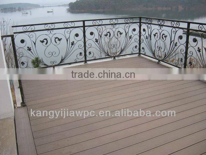 wpc solid flooring surface brushed