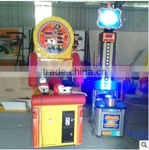 Mr Hammer hitting machine boxing punch game machine