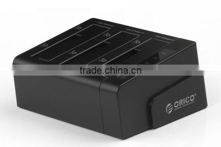 3bay 2.5 " & 3.5 " SATA HDD docking station Hard Drive Dock