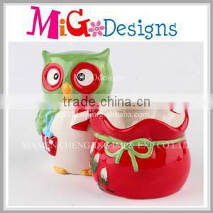 Innovation Self-design Ceramics Xmas Canister Wholesale