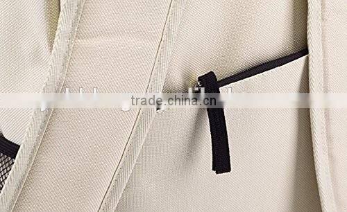 Japanese Anime Pokemon Casual/Travel Backpack Cream-colored Cute Pikachu Bookbag Laptop Bag Canvas Rucksack for Teens (YX-Z014)