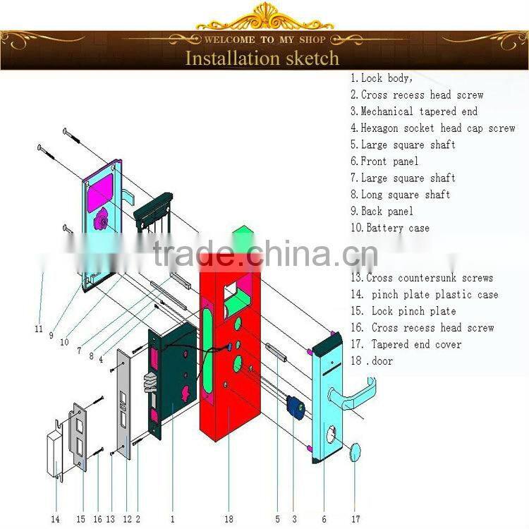 smart code door lock