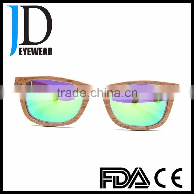 OEM manufacture brand logo elegant wooden Sunglasses factory