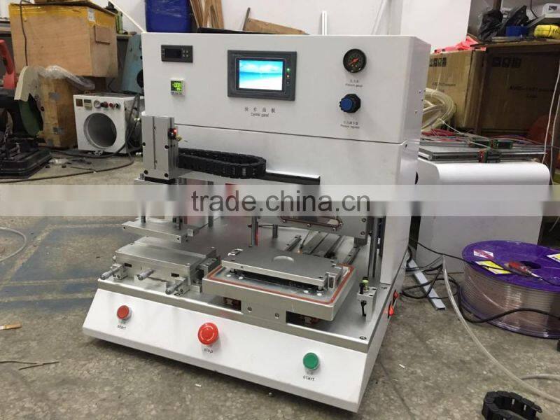 newest steel glass produce high quality assured laminating machine for S7 curve screen steel glass Toughened glass manufacture