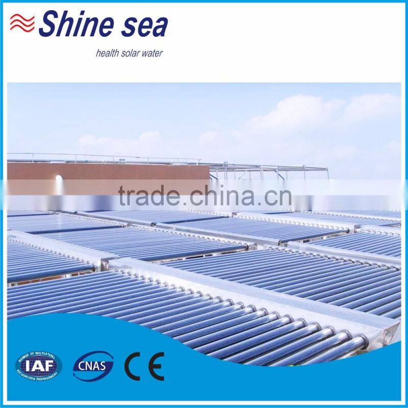 vacuum solar heating project manifold heat collector module for Big Project