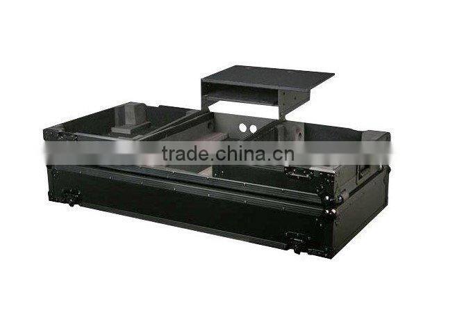 RK-ATA Black Label Coffin for Laptop, Two CD Players, and Mixer