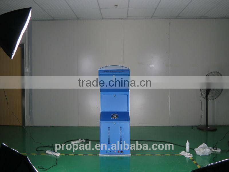 22" standing cheap all in one pc counter display box